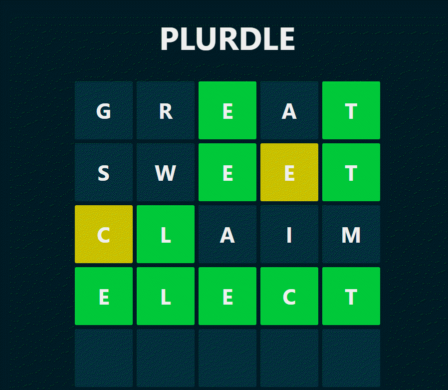 plurdle