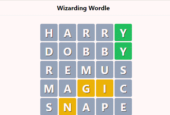 wizarding-wordle